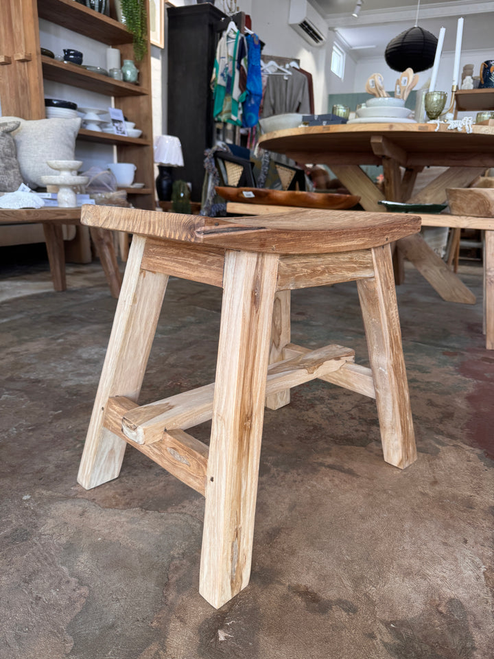 Curved Timber Stool