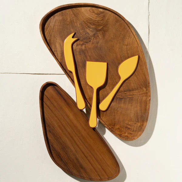 Alder Enamel Cheese Set