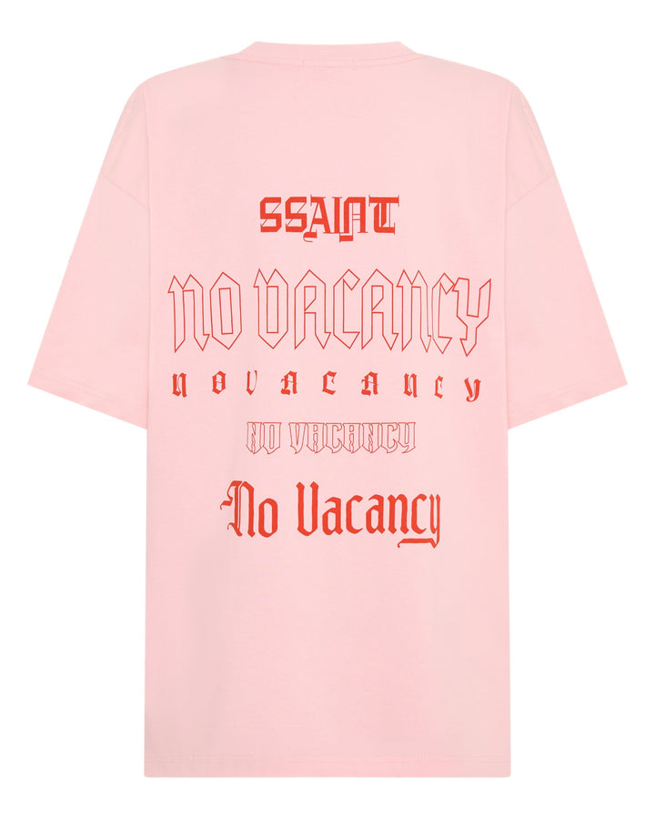 Ssaint No Vacancy Tee - Pink