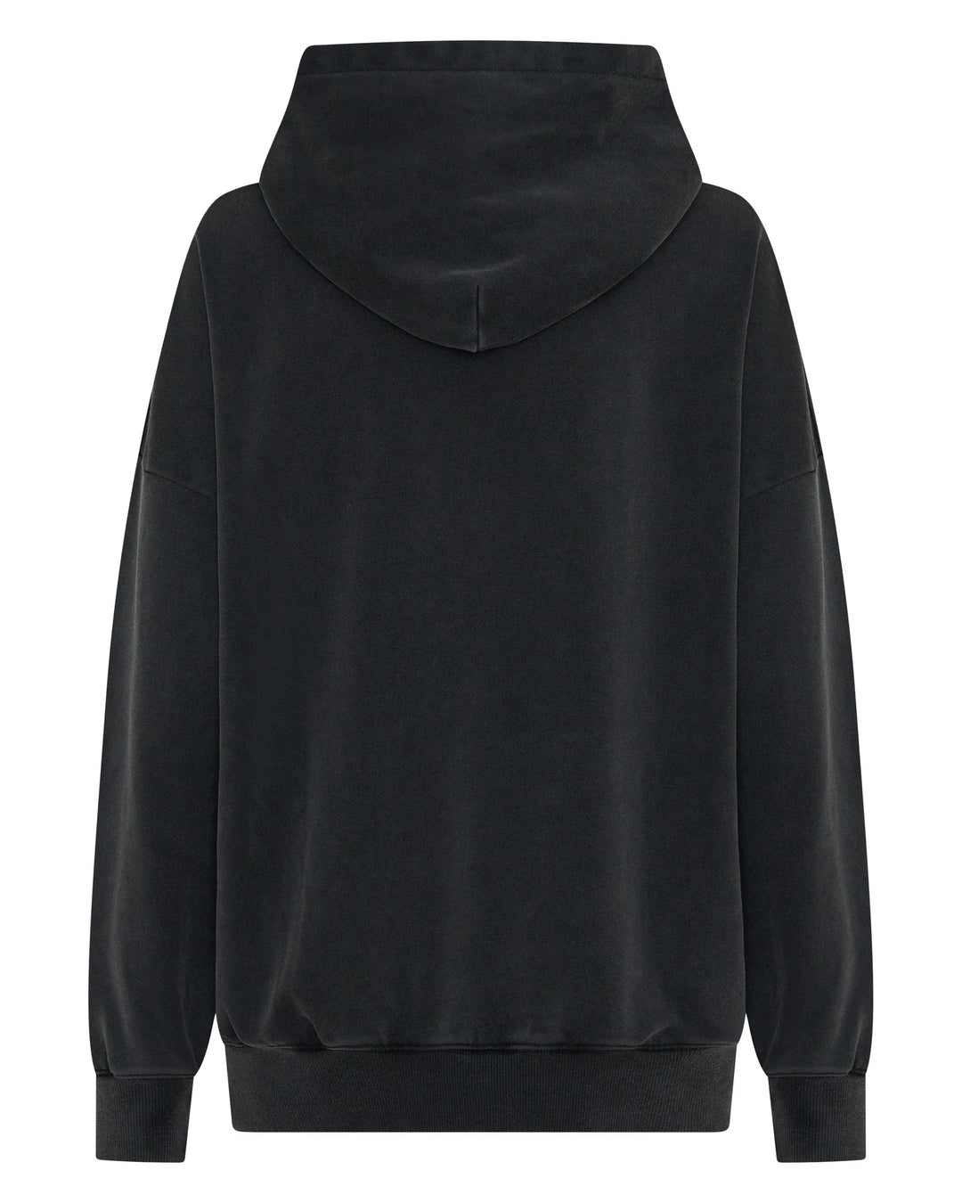 SSaint Logo Acid Wash Hoodie - Black