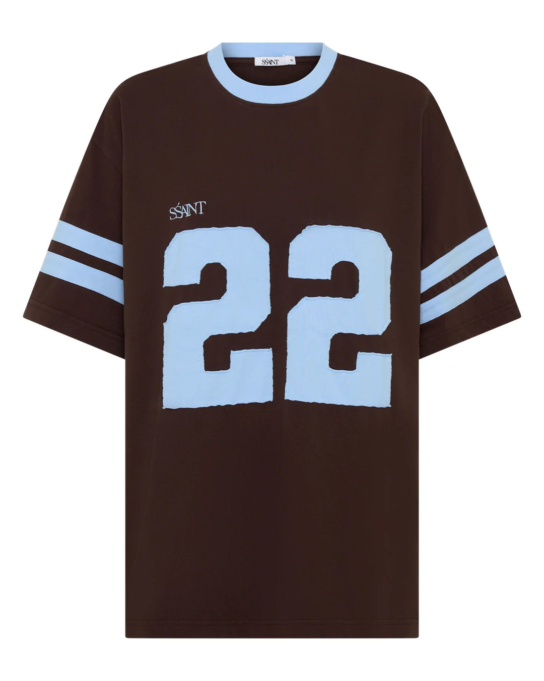 22 Motion Tee - Powder Blue/Espresso