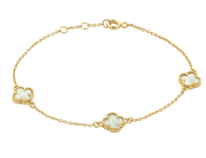 Reign Gold MOP Bracelet
