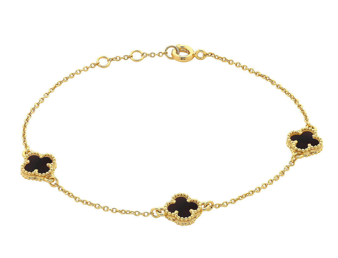 Reign Gold Jet Bracelet