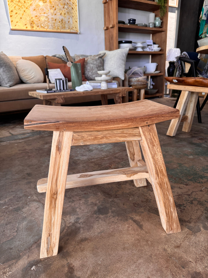 Curved Timber Stool