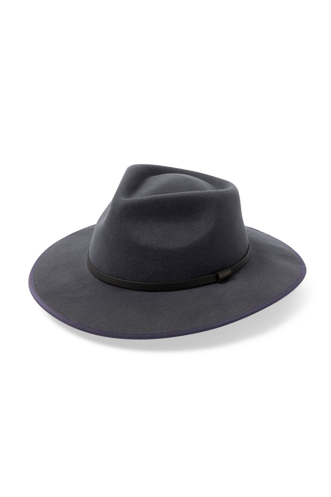 Meribel Fedora - Slate Blue