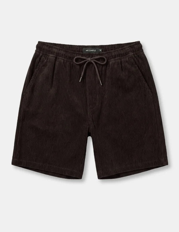 Burbank Cord Short - Brown