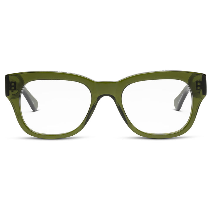 Caddis Miklos Glasses in Heritage Green