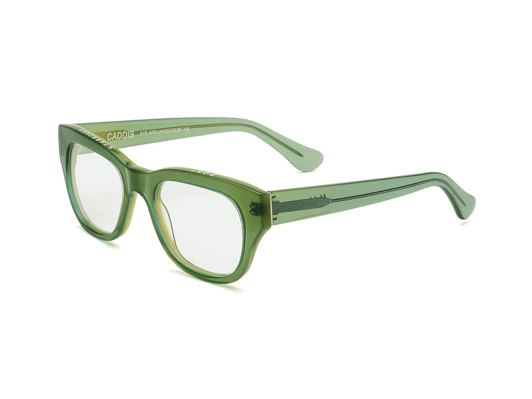 Caddis Miklos Glasses in Polished Algae - Limited Edition