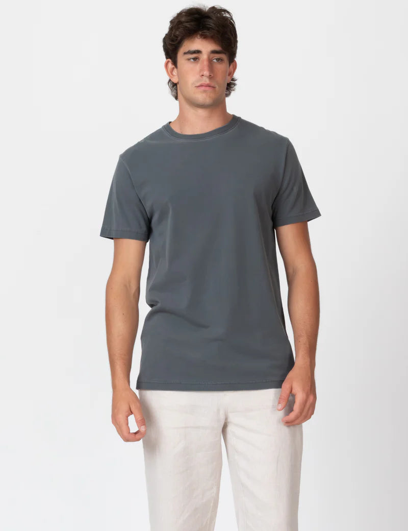 Reginald Vintage Tee - Balck Fade