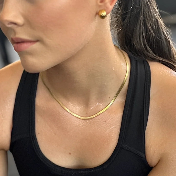Sidewalk Gold Necklace