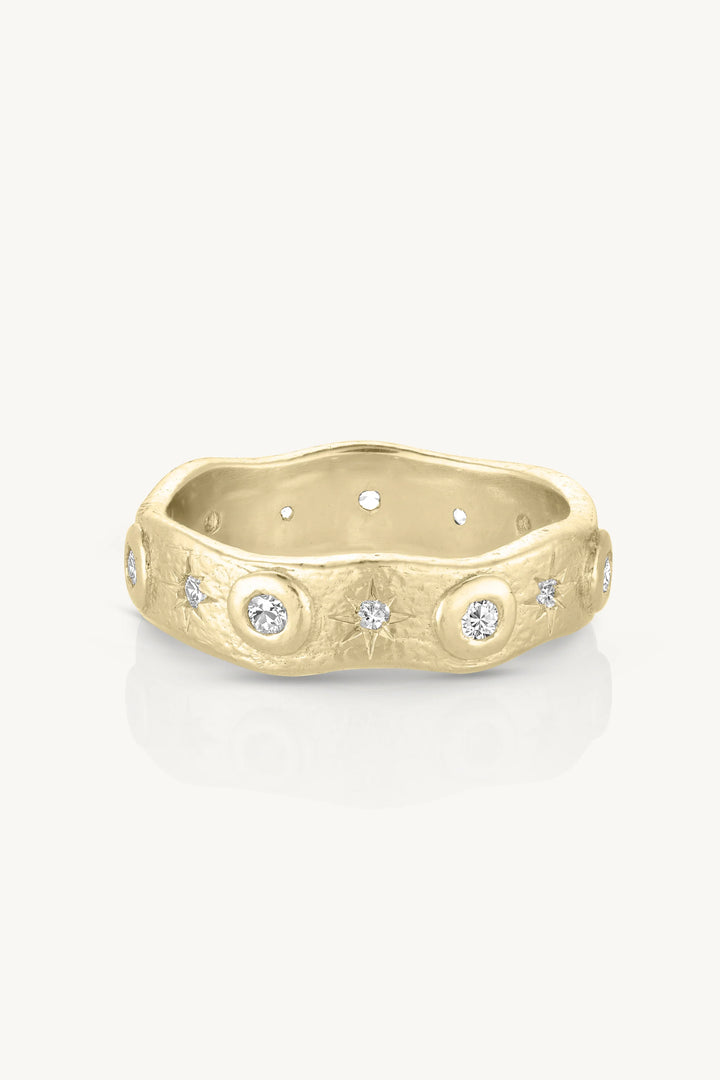 Cosmic Gold Ring - 9