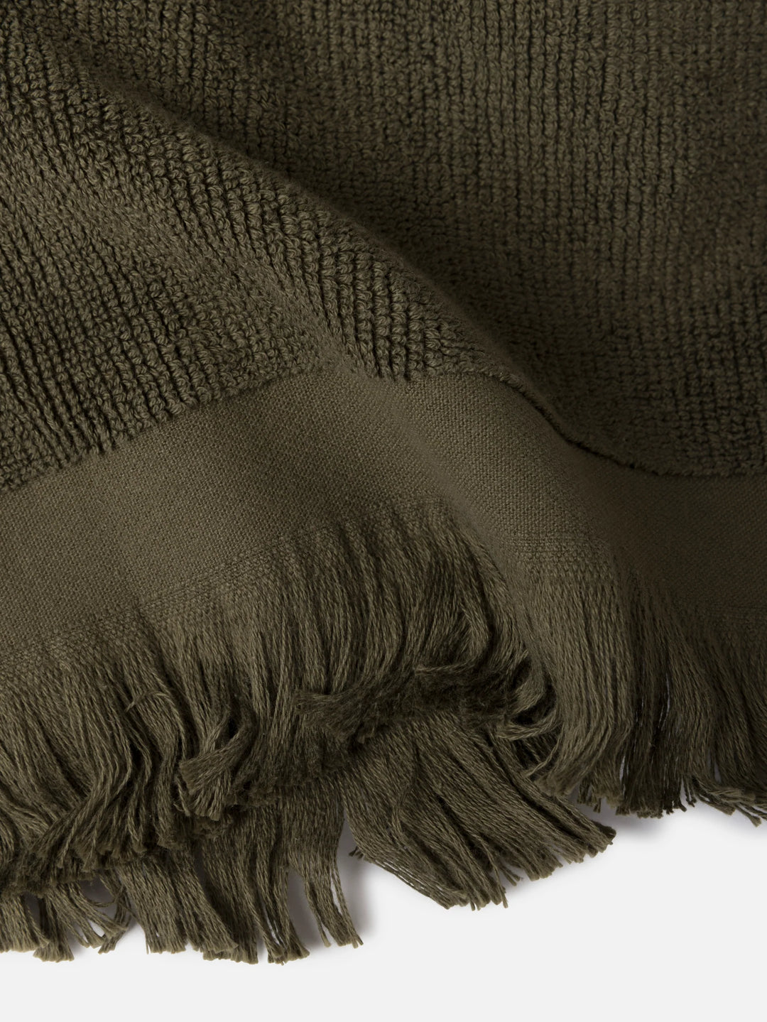 Citta Ribbed Towel Range - Ivy