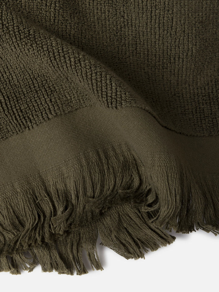 Citta Ribbed Towel Range - Ivy