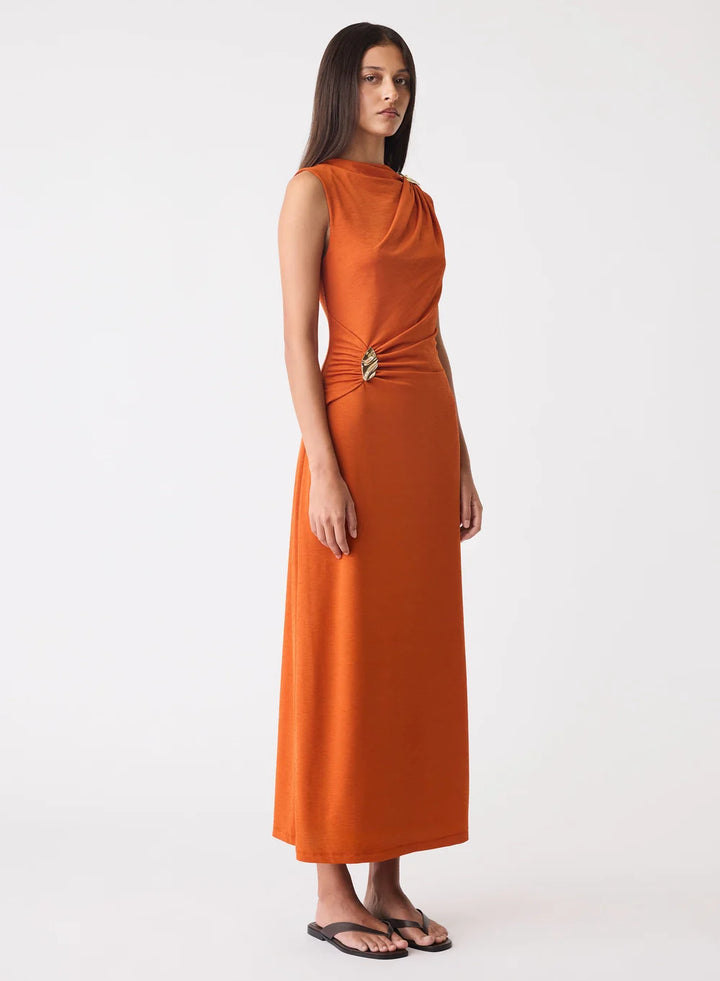 Sculpted Dress - Amber