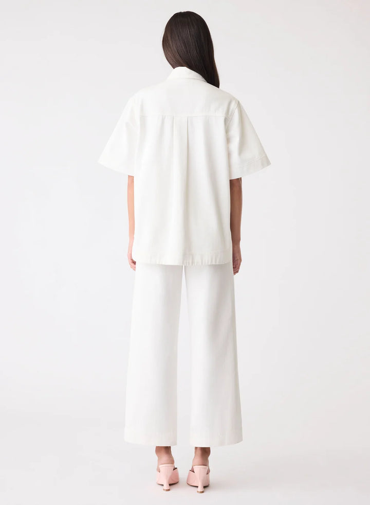 Capilla Denim Shirt - Ivory