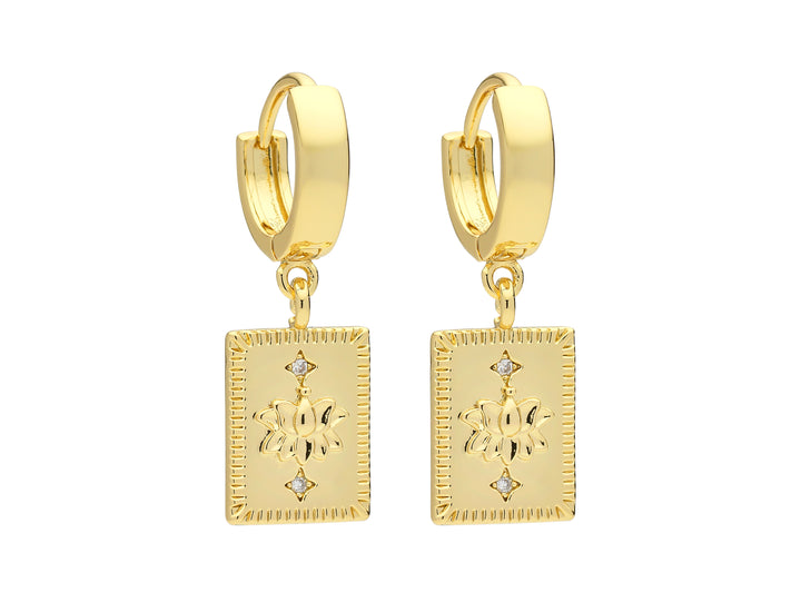Hari Gold Earring