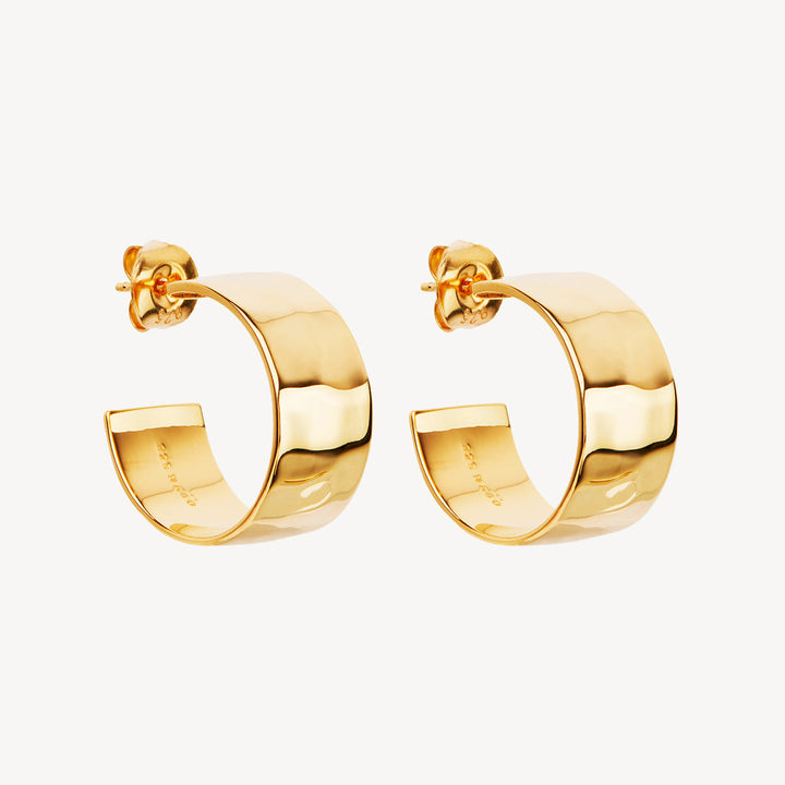 La Dolce Vita Hoop Earrings Gold