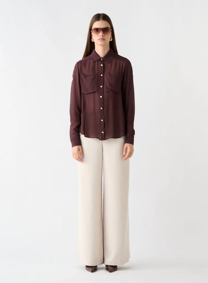 Fortune Shirt - Chocolate