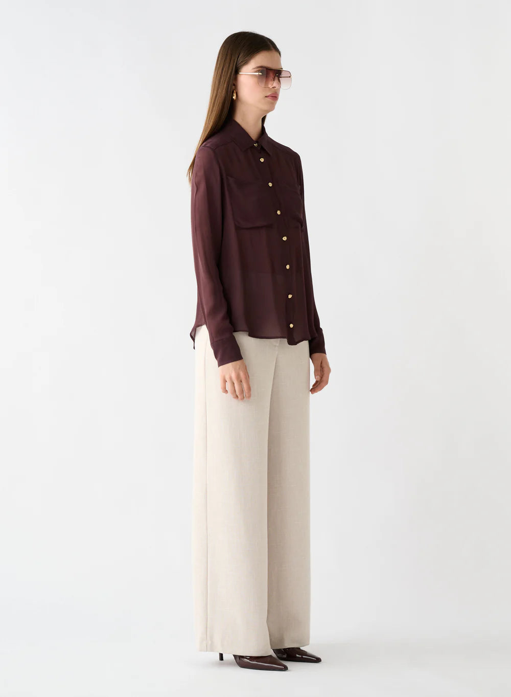 Fortune Shirt - Chocolate