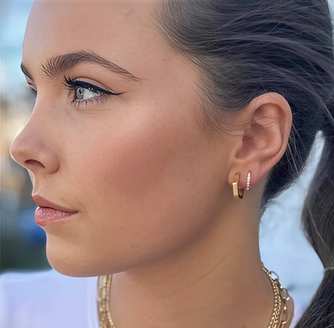 Fast Break Hoop Earrings