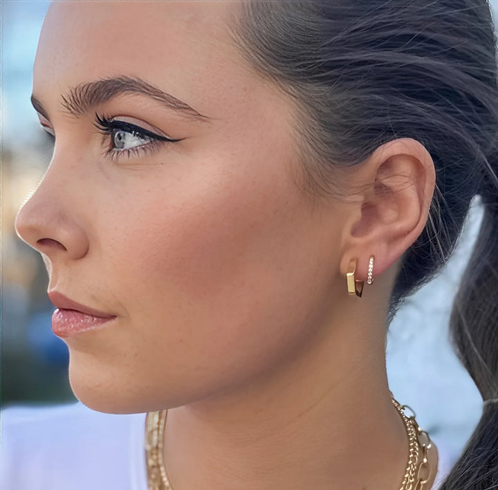 Fast Break Hoop Earrings