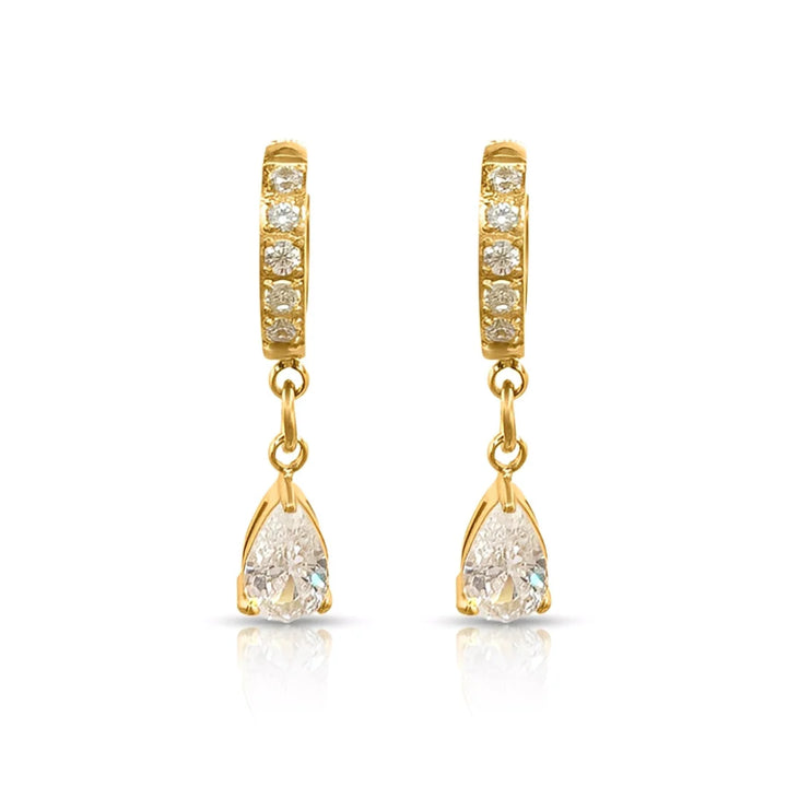 Final Cut Huggie Earrings