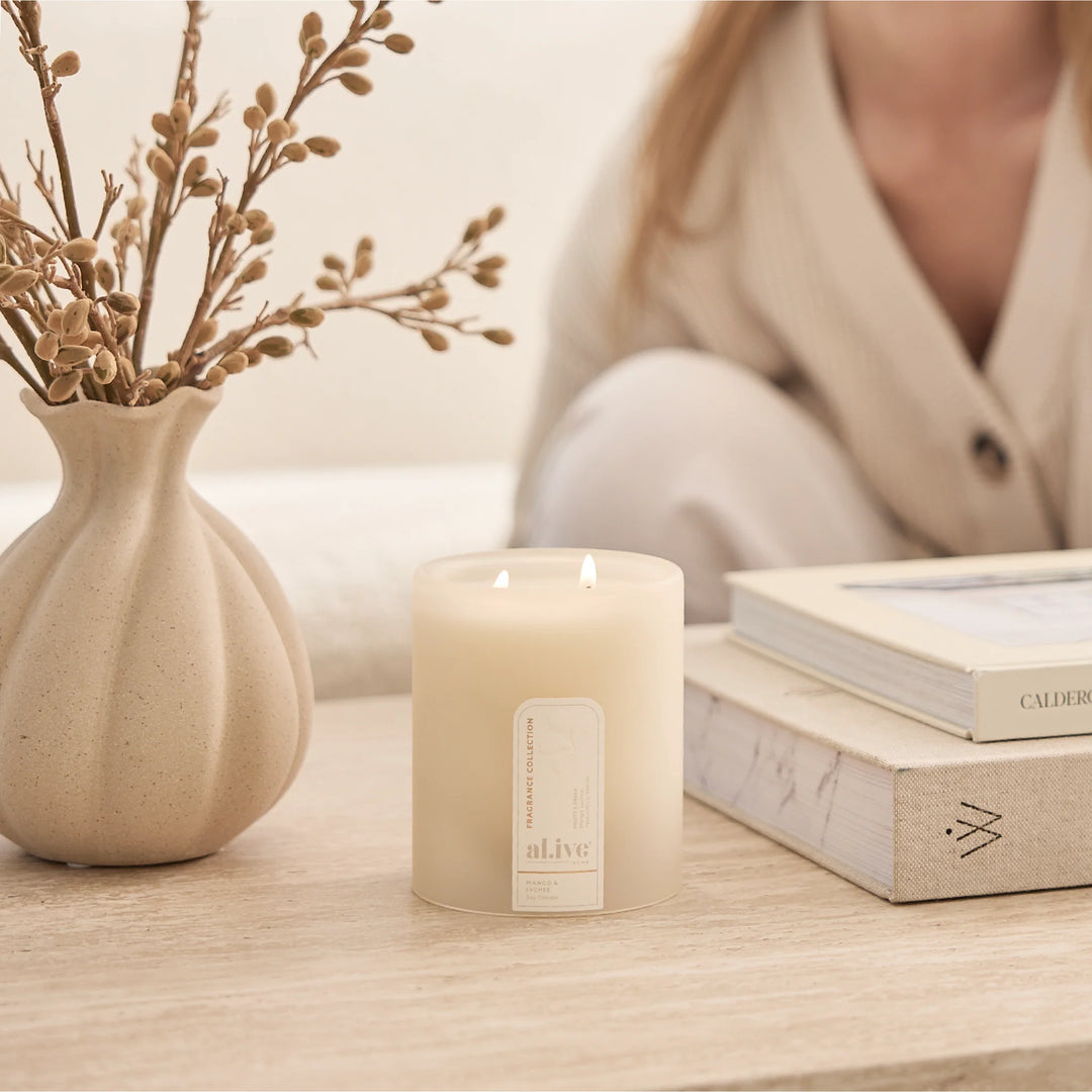 Soy Candle - Sea Cotton & Coconut