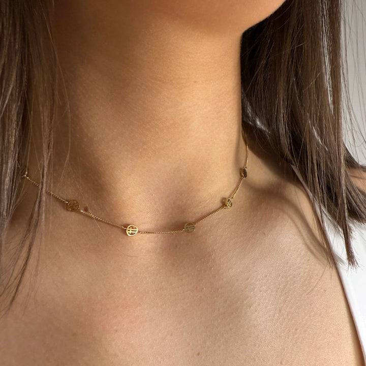 Game Day Gold Necklace