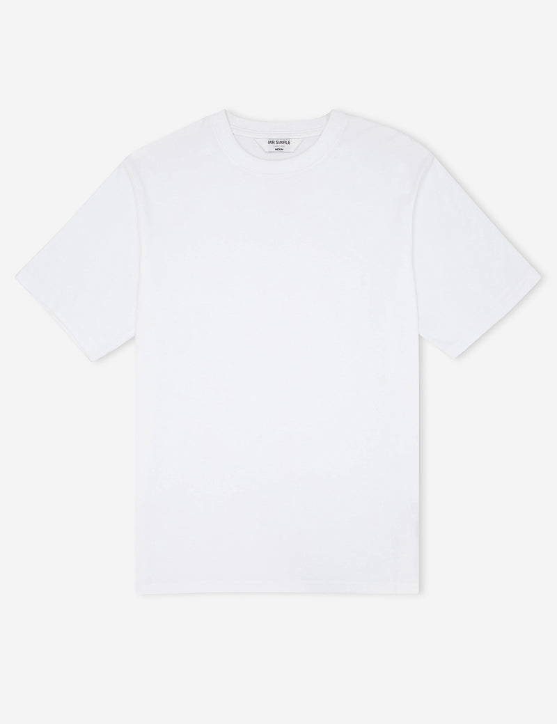 Heavy weight tee White