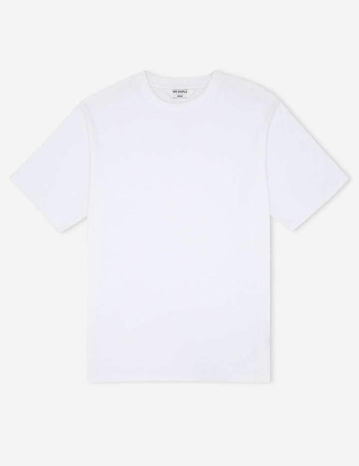 Heavy weight tee White