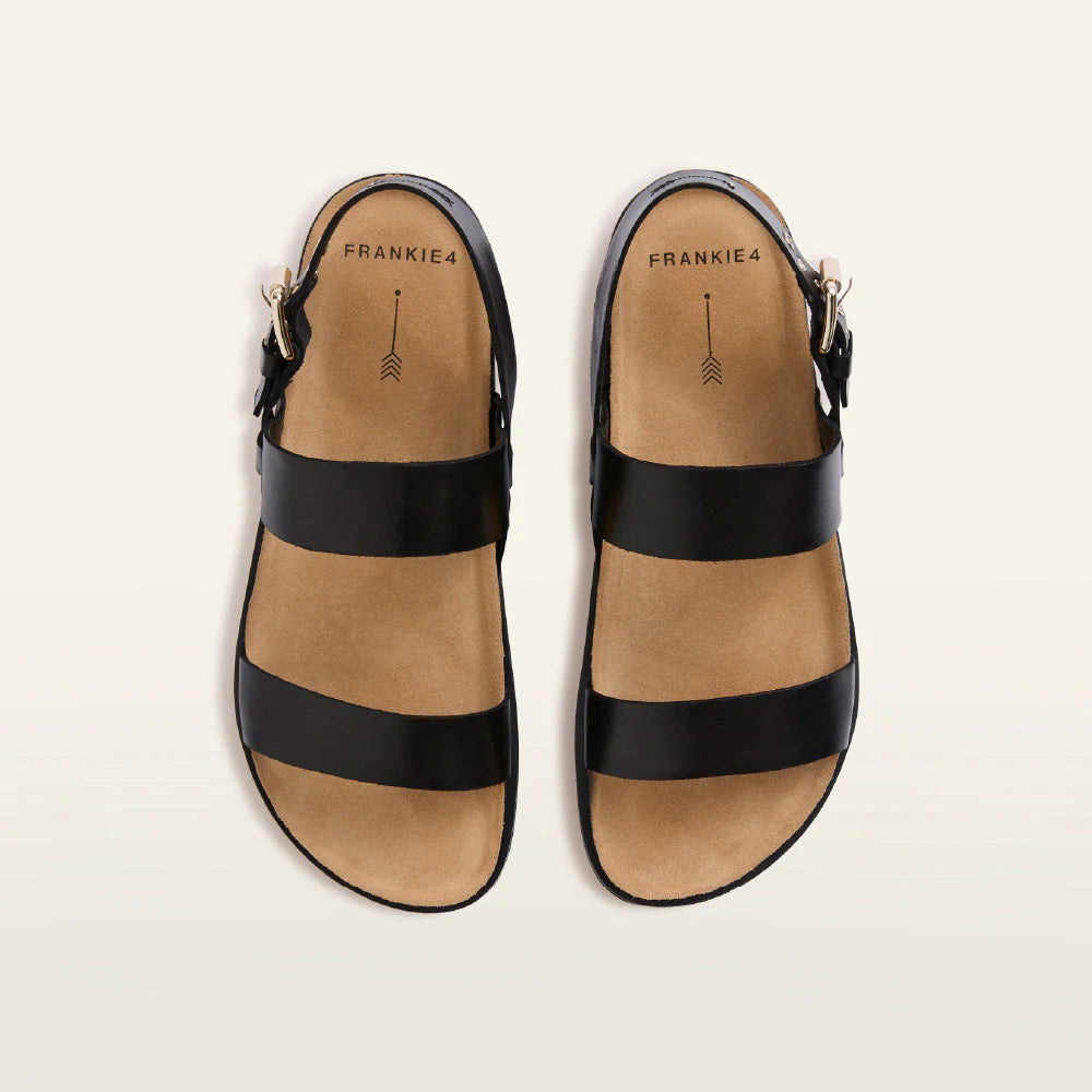 Top view of the Frankie 4 Black Hunter Sandal