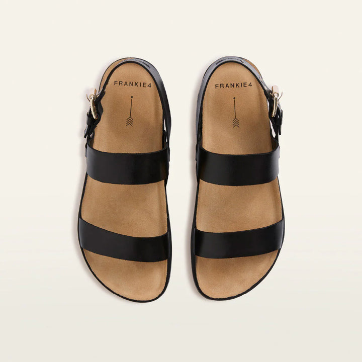 Top view of the Frankie 4 Black Hunter Sandal