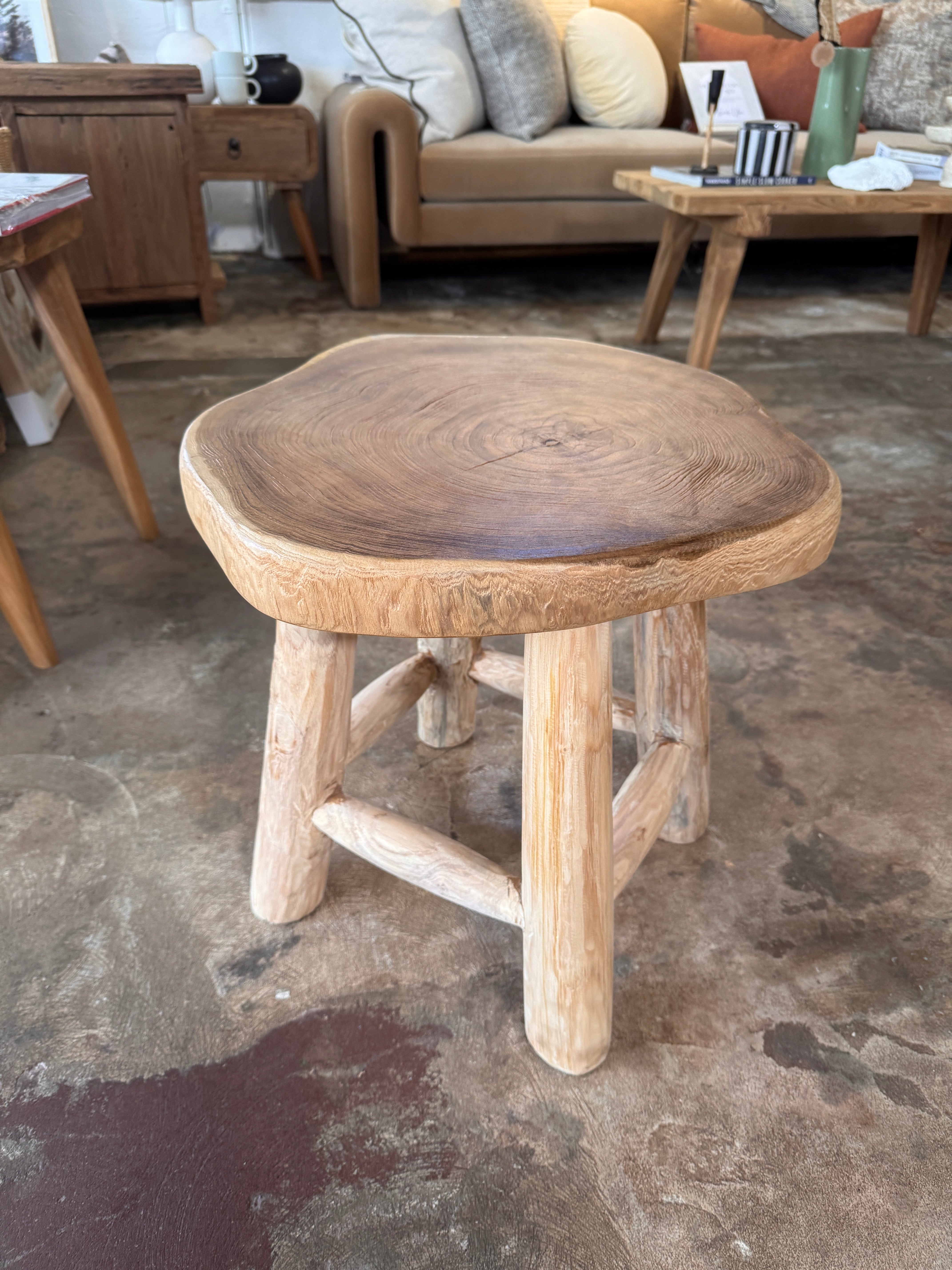 Natural Root Stool – Maison on Main Berry