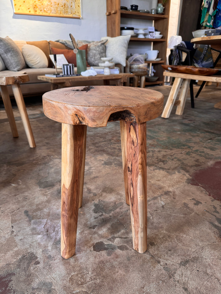 Four Leg Round Top Stool