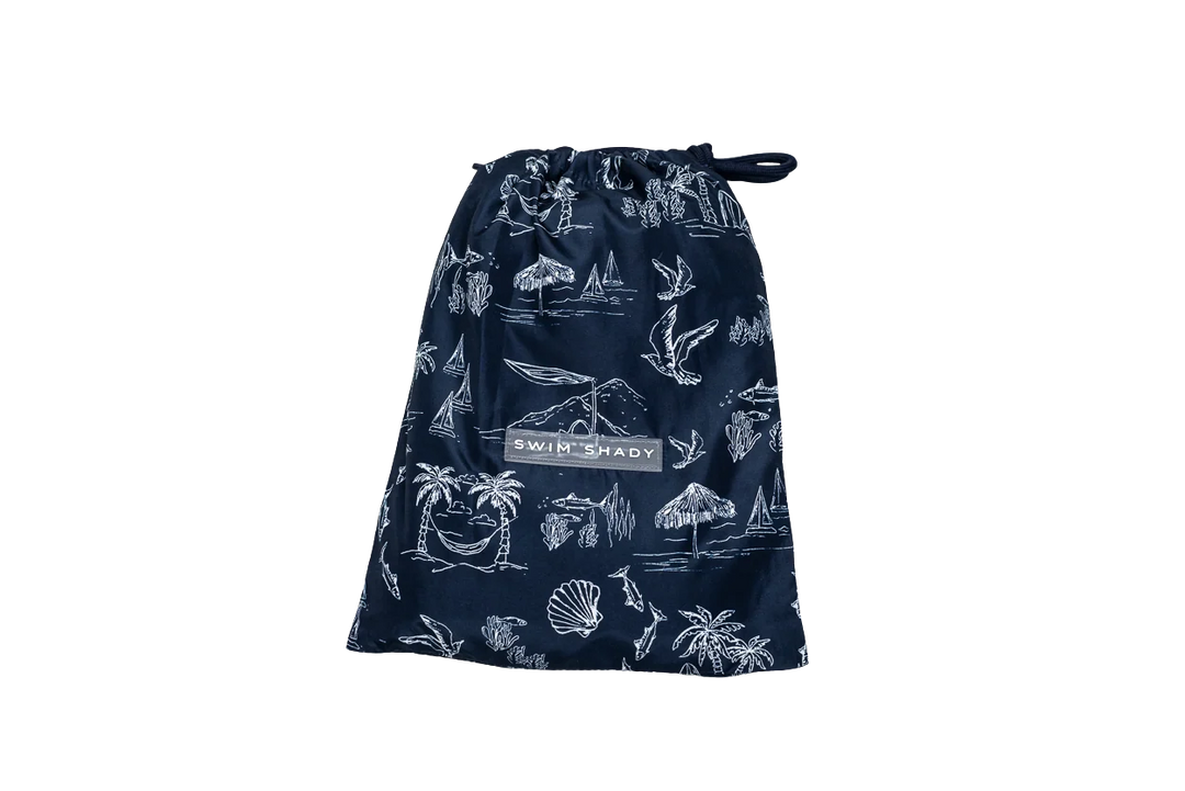Island Navy Swim Shorts