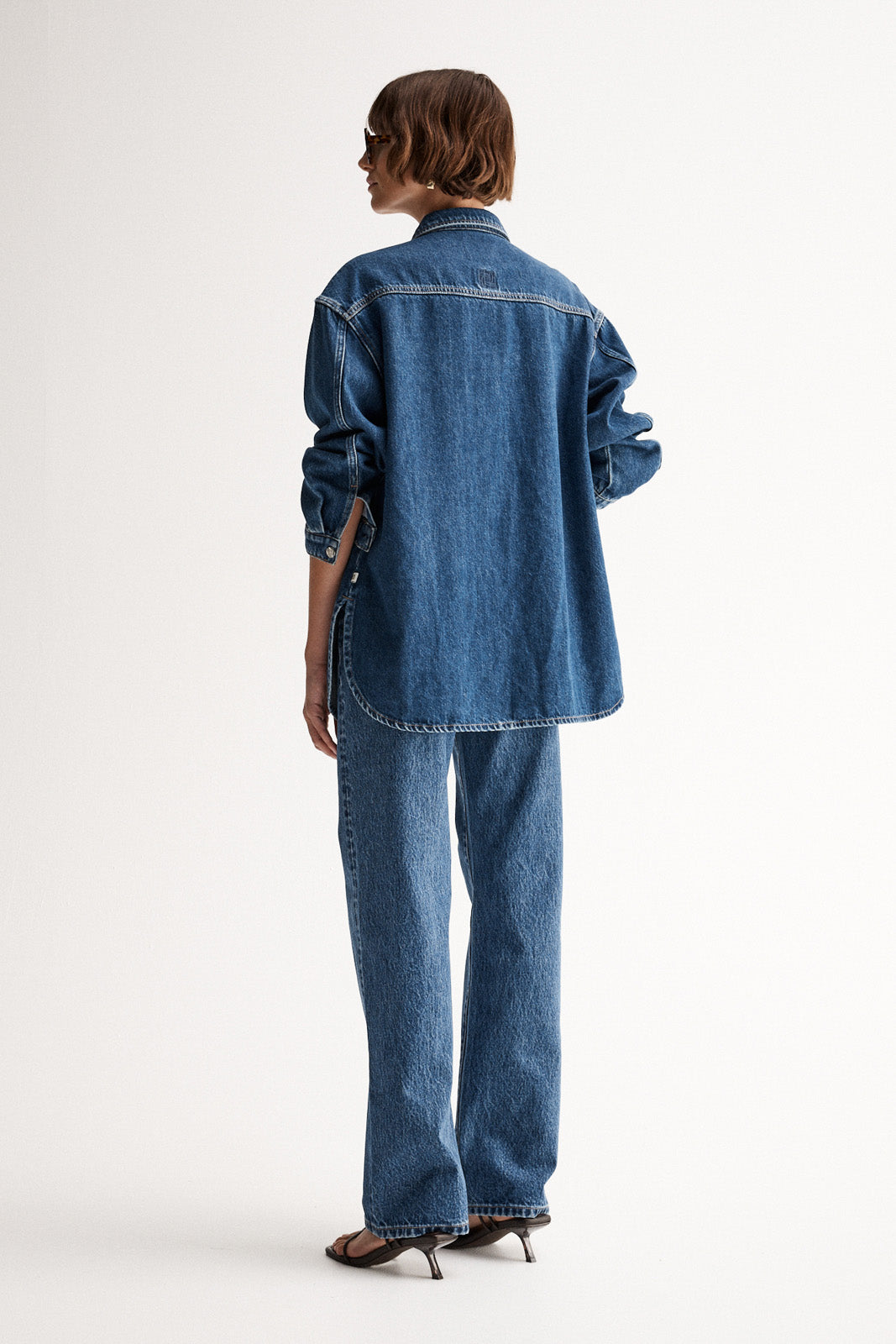 Odin Dark Wash Demin Shirt - Dark Indigo