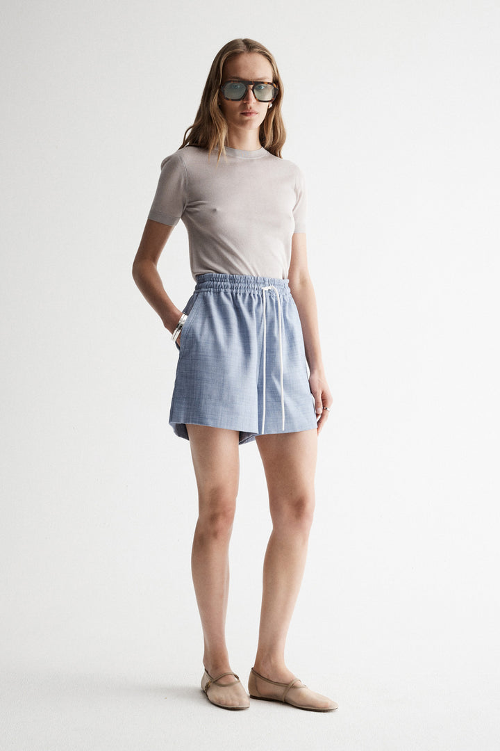 Elka Collective Abelia Short in Sky Blue