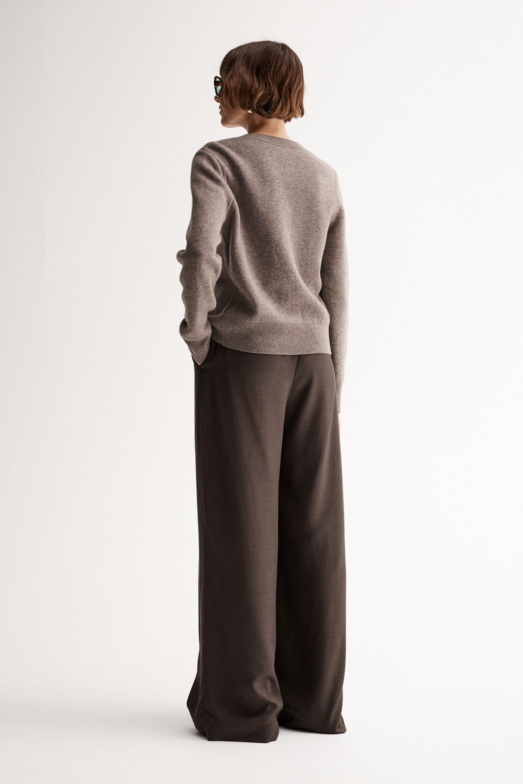Saschia Knit Cardigan Chocolate
