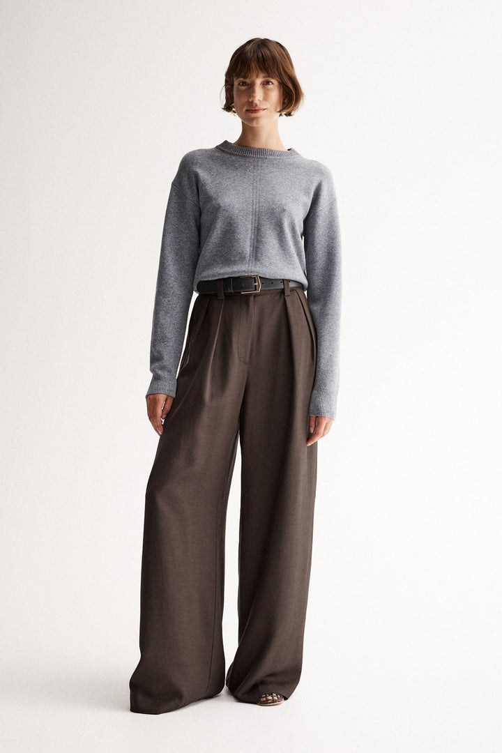Rhyder Knit Charcoal Marle
