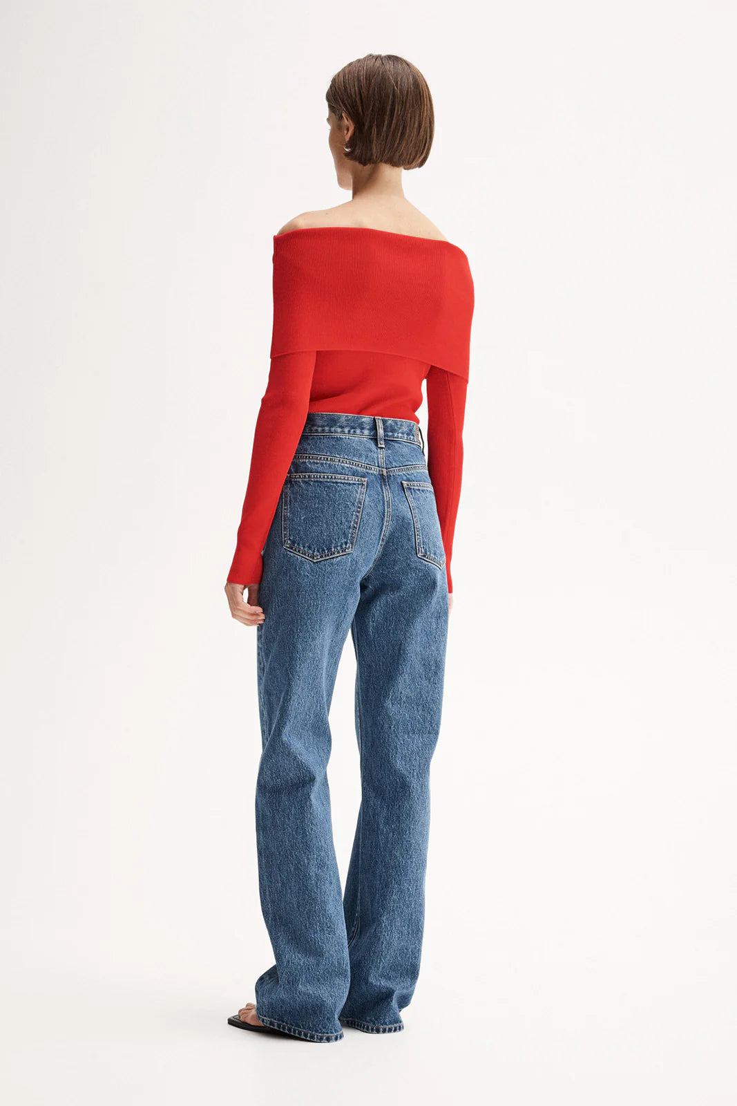 Cobalt Knit Top - Red