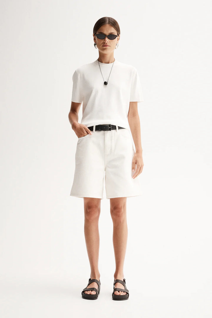 Wilbour Knit Tee - White