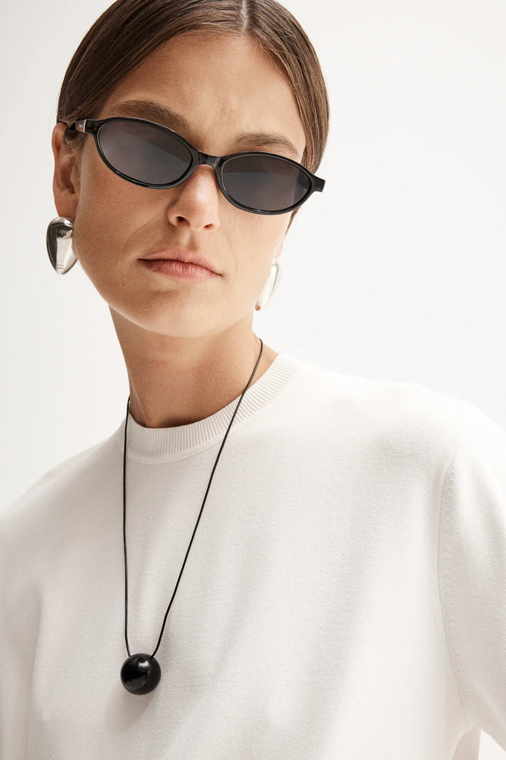 Wilbour Knit Tee - White