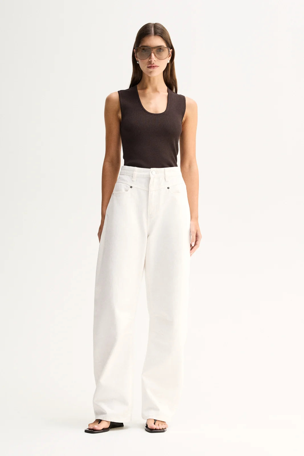 Hayes Knit Top - Chocolate
