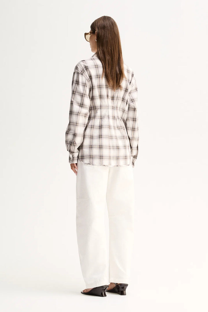 Heather Shirt - White