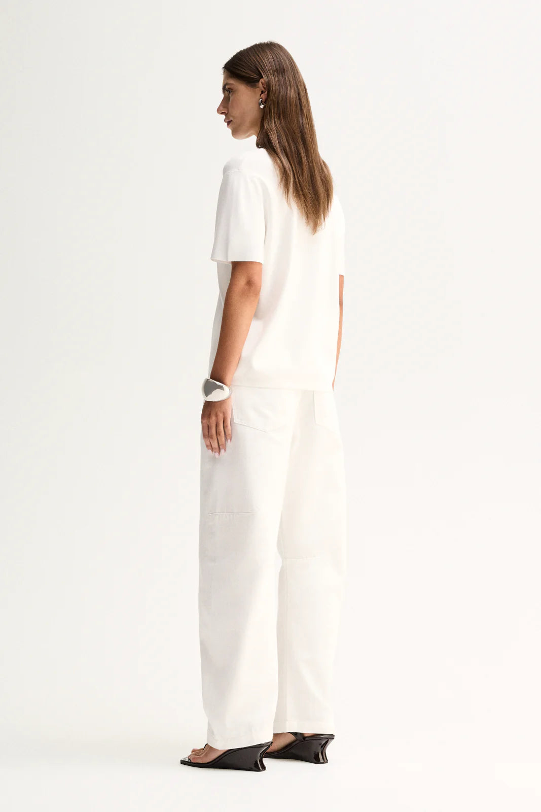 Vaughn Knit Tee - White