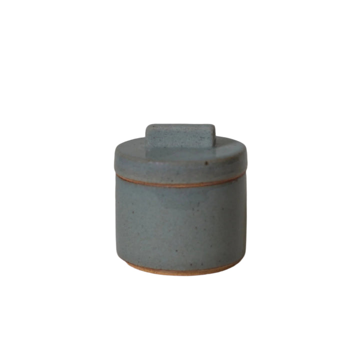 Ketut Ceramic Storage Jar - Dove Green