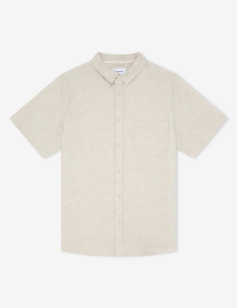 Linen SS Shirt - Natural