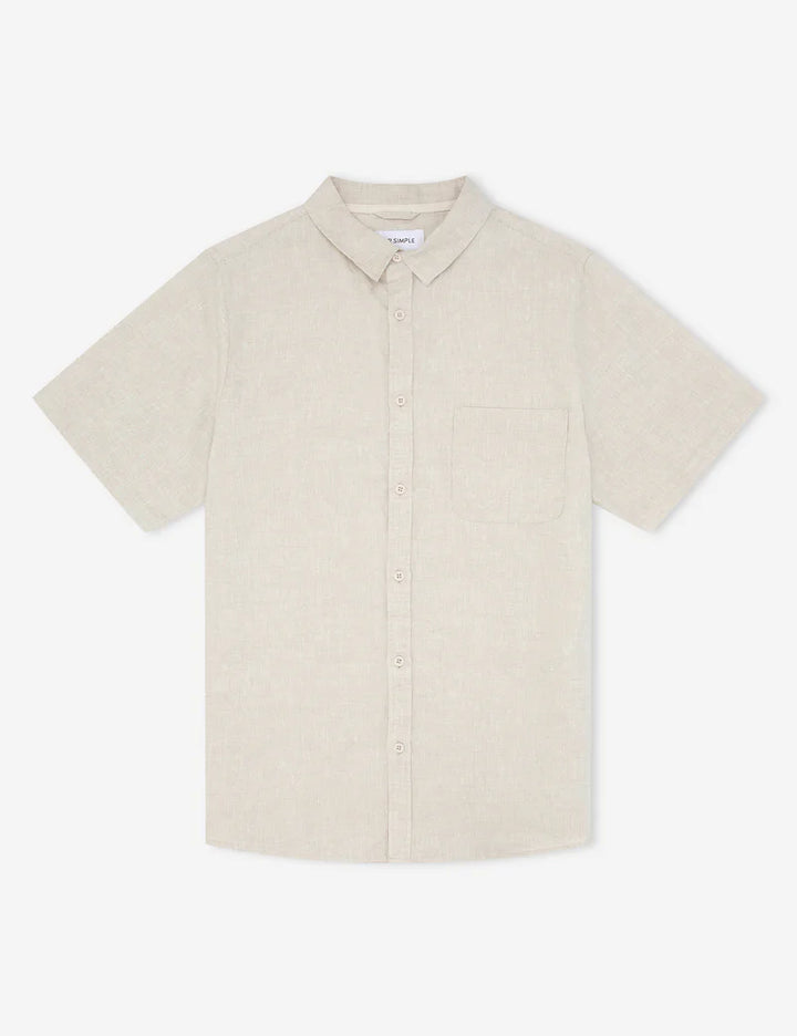 Linen SS Shirt - Natural