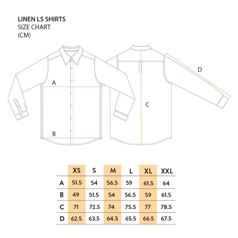 Linen LS Shirt - Natural