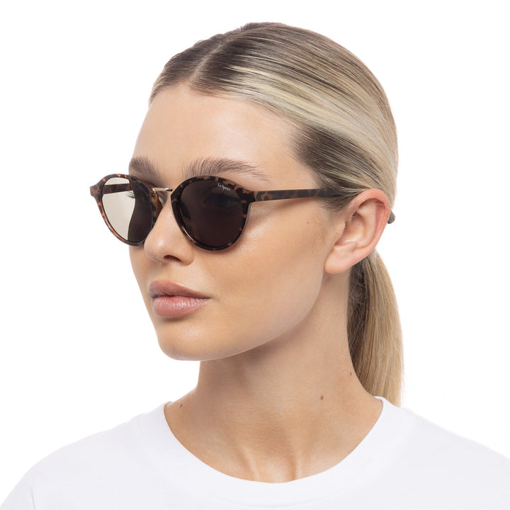 Le Specs Paradox Sunglasses in Tort